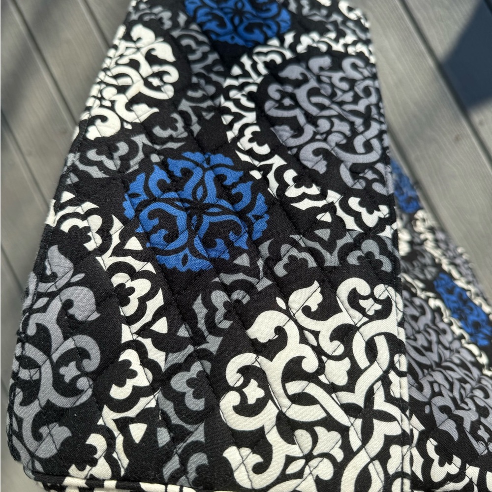 Vera Bradley Tablet Tote - Canterberry Cobalt - Picture 9 of 12